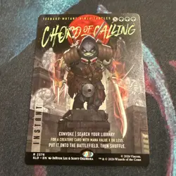 Chord of Calling (2376) Secret Lair TMNT Drop MTG Regular NM TOTALLY TUBLAIR - Image 1