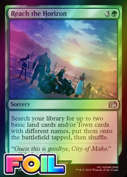 x1 Reach the Horizon FOIL FIN Final Fantasy MTG 195 M/NM 1x - Image 1