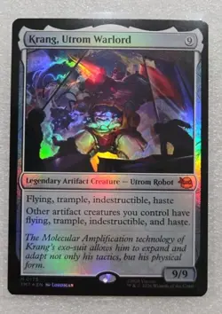Krang, Utrom Warlord Teenage Mutant Ninja Turtles Foil MTG TMNT - Image 1