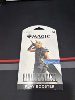 Magic the Gathering Final Fantasy Sleeved Play Booster Pack x 10 Sealed - Image 1