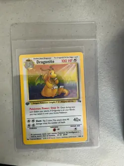 TCG 1999 Pokemon Fossil 1st Edition Dragonite - Image 1