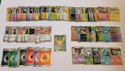 136 Pokemon Cards for Collection starters & Kids | Modern & Vintage Giftwrapped - Image 1