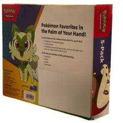 🔥 Pokemon TCG Paldea Friends Mini Tin 5-Pack Box Set | Sealed | 10 Packs - Image 2