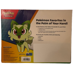 🔥 Pokemon TCG Paldea Friends Mini Tin 5-Pack Box Set | Sealed | 10 Packs - Image 4