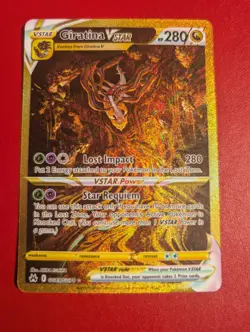 Pokemon TCG Giratina VSTAR GG69/GG70 Crown Zenith: Galarian Gallery Near Mint - Image 1