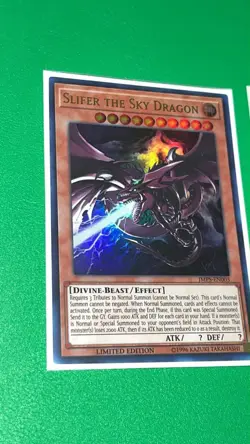 Yu-Gi-Oh Egyptian God Card JUMP JMPS Slifer Obelisk Ra Set Ultra Rare - Image 2