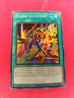 Yugioh Fusion Armament MP24 Secret Rare 1st Edition - Image 1