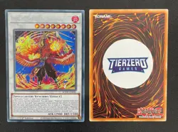 Yugioh Zoroa, the Magistus Conflagrant Calamity BODE-EN045 Secret Rare 1st Ed - Image 1