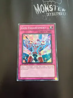YUGIOH GEM-ENHANCEMENT SUPER RARE HA05-EN029 1ST EDITION - Image 1