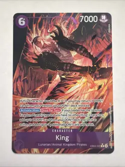 One Piece King Rare Alt Art EB04-031 The Azure Sea's Seven English - Image 1