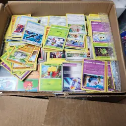 RESERVED Lot 5000+ Pokemon Sifted Bulk Commons Uncommons No Energy or Code Cards - Image 1