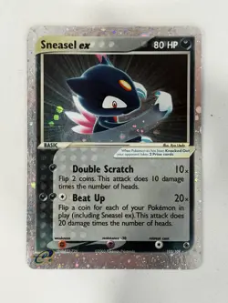 Pokemon Reverse Holo Lot(E Series, Stamped, Vintage EX) Lot 9 Total Cards - Image 5