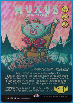 Muxus, Goblin Grandee (Secret Lair Promo) FOIL MINT MAGIC CARD (508611) ABUGames - Image 1