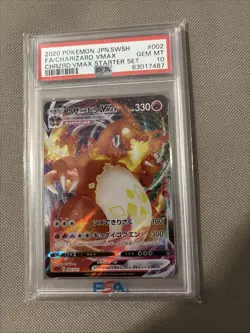 [PSA10] Charizard VMAX 002/021 Vmax Pokemon Card Japanese - Image 4