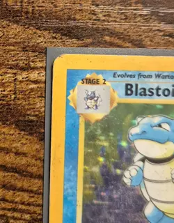 Pokemon Card - Blastoise Holo 4th Print 1999-2000 WOTC 2/102 Base Set - Image 2