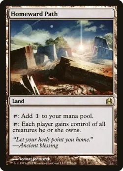 MTG Homeward Path - 277 / English / Lightly Played - Image 1