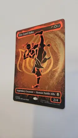Neon Ink Fire Lord Zuko FOIL Magic: The Gathering Avatar The Last Airbender 0360 - Image 2