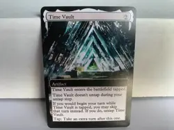Time Vault - - Altered Art - - Commander - EDH - - Image 1