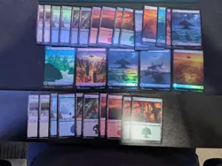 MTG Avatar: The Last Airbender Sealed Foil Land Pack 30 lands - Image 2