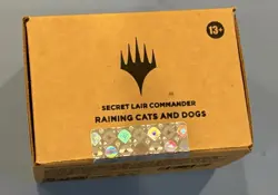 MTG Secret Lair - COMMANDER DECK: RAINING CATS AND DOGS - [SEALED] - Image 1