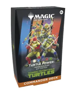 Commander Deck "Turtle Power" Teenage Mutant Ninja Turtles TMT MTG IN HAND - Image 1