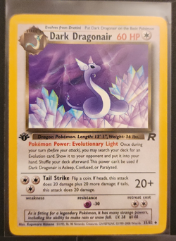 Pokemon Card - Dark Dragonair Team Rocket 33/82 Uncommon 1st Edition NM Lot of 3 - Image 4