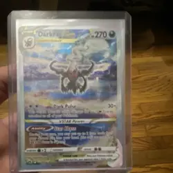 Pokemon Darkrai VSTAR Crown Zenith Galarian Gallery GG50/GG70 Holo - Image 1