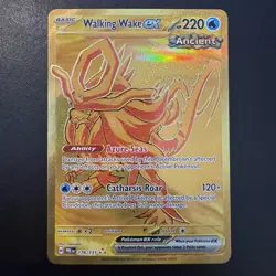 Pokemon - Walking Wake EX 178/131 Prismatic Evolutions - Gold Hyper Rare - NM - Image 3