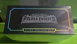 Pokemon TCG: Paldea Evolved ETB Elite Trainer Box Factory Sealed 9 packs New - Image 3