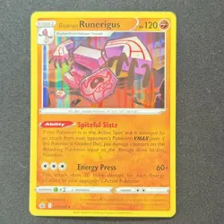 Galarian Runerigus 83/198 Holo Rare SWSH06: Chilling Reign Pokemon TCG - Image 1
