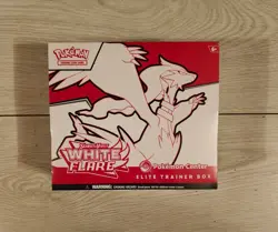 Pokemon TCG White Flare Elite Trainer Box Pokemon Center Exclusive - Brand New - Image 1