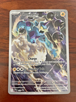 Pokemon card - Thundurus 209 Promo - Scarlet & Violet Promo 2025 - Holo - Image 1