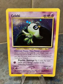 Pokemon Celebi Double Holo Neo Revelation 3/64 - Image 1