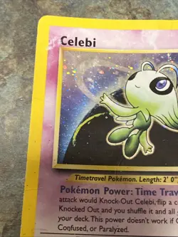 Pokemon Celebi Double Holo Neo Revelation 3/64 - Image 3