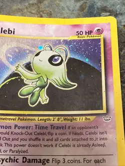 Pokemon Celebi Double Holo Neo Revelation 3/64 - Image 4