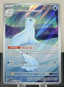 Dewgong Illustration Rare #97 Pokemon Mega Evolutions Phantasmal Flames - Image 1