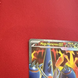 Pokemon Mega Heracross EX Me02: Phantasmal Flames Ultra Rare Holo 108/094 280 HP - Image 4