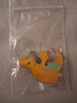 2 Pokemon Dragonite Pins XY Roaring Skies Rare Collector Trading - Image 1
