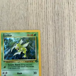Scyther 10/64 Holo Rare Jungle Set Pokemon TCG Vintage - Image 5