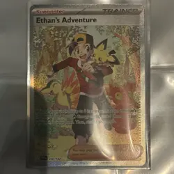Pokemon Ethan's Adventure 236/182 Destined Rivals Special Illustration Holo Tra… - Image 1