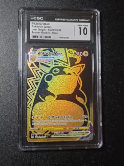 Pikachu VMAX #TG29/TG30 CGC 10 - 2022 Pokemon SWSH Lost Origin Trainer Gallery - Image 1