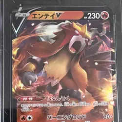 Entei V Pokemon 2022 Japanese VSTAR universe #019/172 holo PRISTINE 10 CGC - Image 2