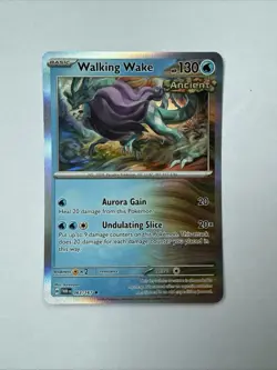 Pokemon Walking Wake 063/167 Rare Holo Twilight Masquerade NM - Image 2
