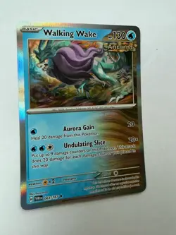 Pokemon Walking Wake 063/167 Rare Holo Twilight Masquerade NM - Image 3