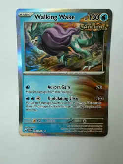 Pokemon Walking Wake 063/167 Rare Holo Twilight Masquerade NM - Image 5