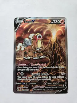 Pokemon TCG | Crown Zenith | Galarian Gallery | Entei V | GG36/GG70 - Image 1