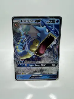 Pokemon TCG Gyarados GX SM212 Sun & Moon Promo Black Star Full Art Holo 2019 NM - Image 1