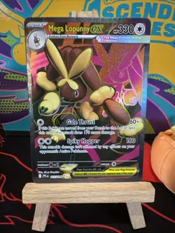 Pokemon TCG Mega Lopunny ex 115/094 Me02: Phantasmal Flames Holo - Image 1