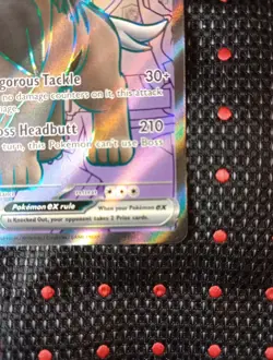 Pokemon TCG Arven's Mabosstiff EX #218/182 Sv10: Destined Rivals NM - Image 4