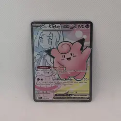 Pokemon TCG Lillie's Clefairy ex 173/159 Journey Together SV09 Full Art - Image 1